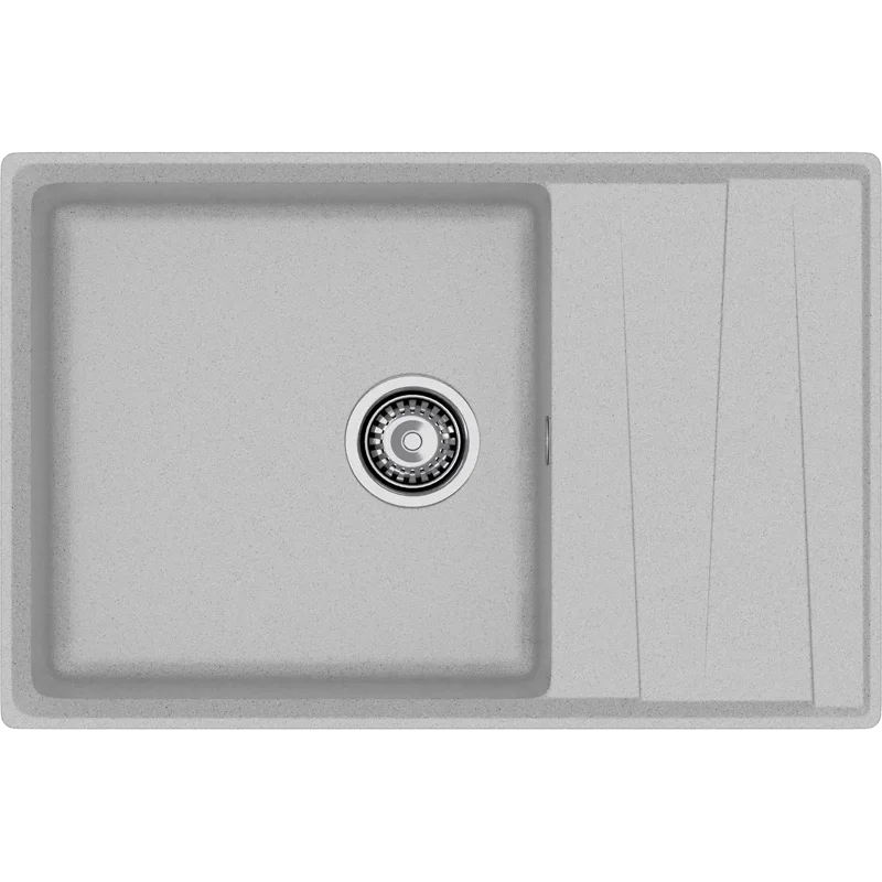 Кухонная мойка GranFest LEVEL LV-760L gray