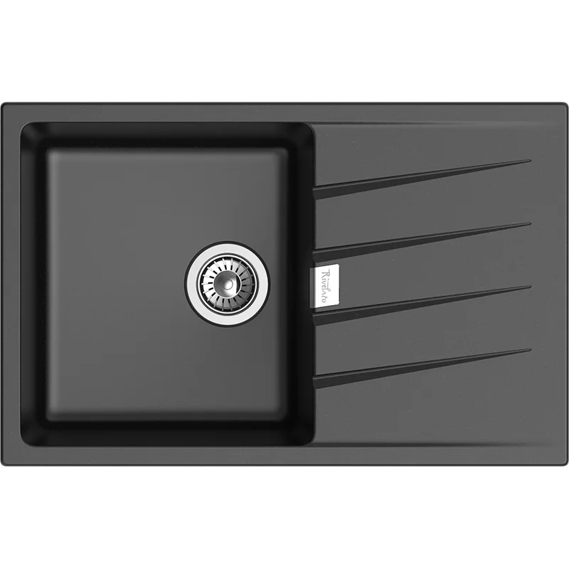 Кухонная мойка Rivelato RAUM RM-78 nero