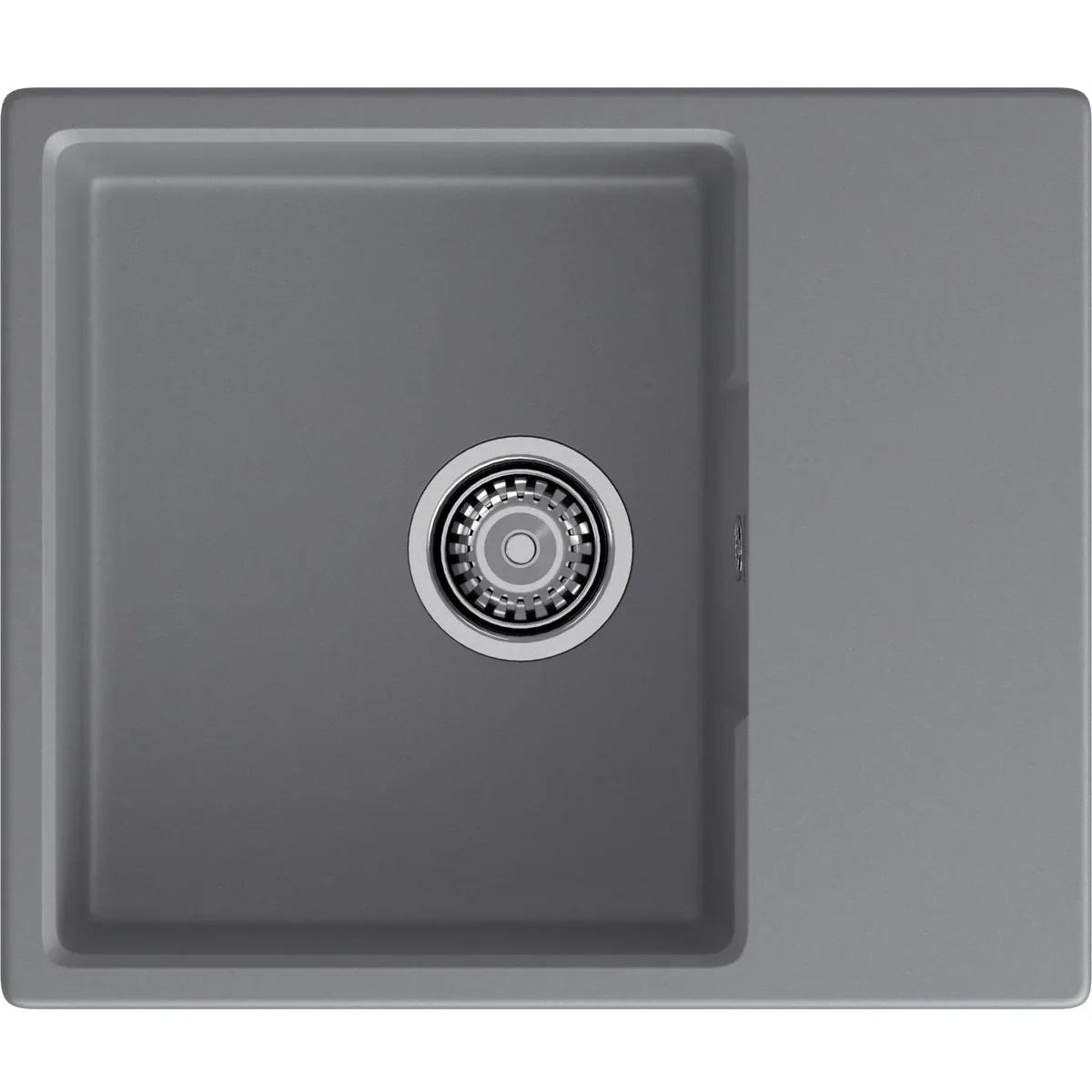 Кухонная мойка GranFest URBAN 658L dark gray