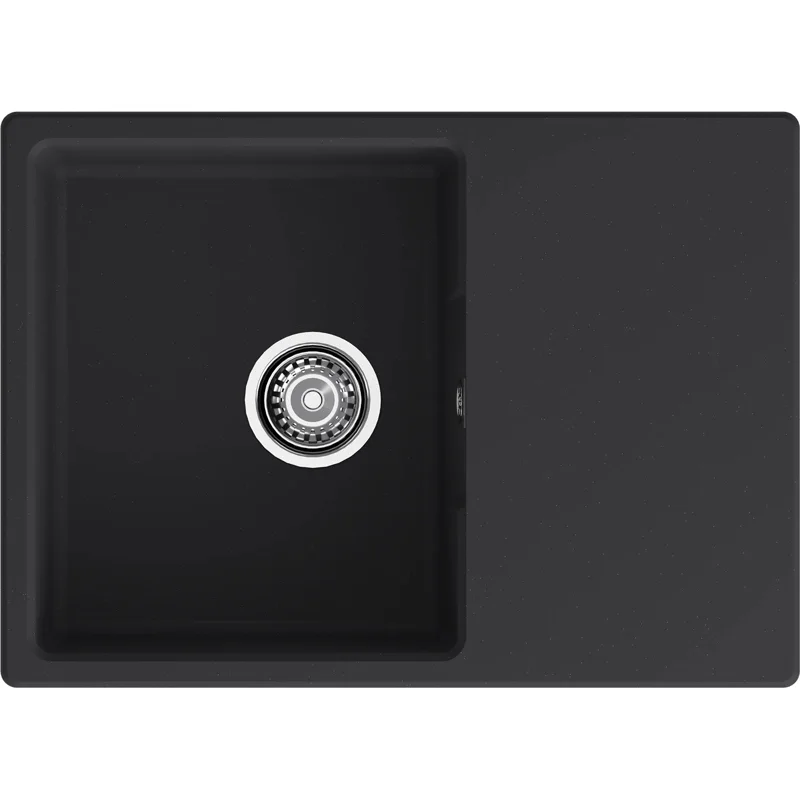 Кухонная мойка GranFest URBAN 668L black